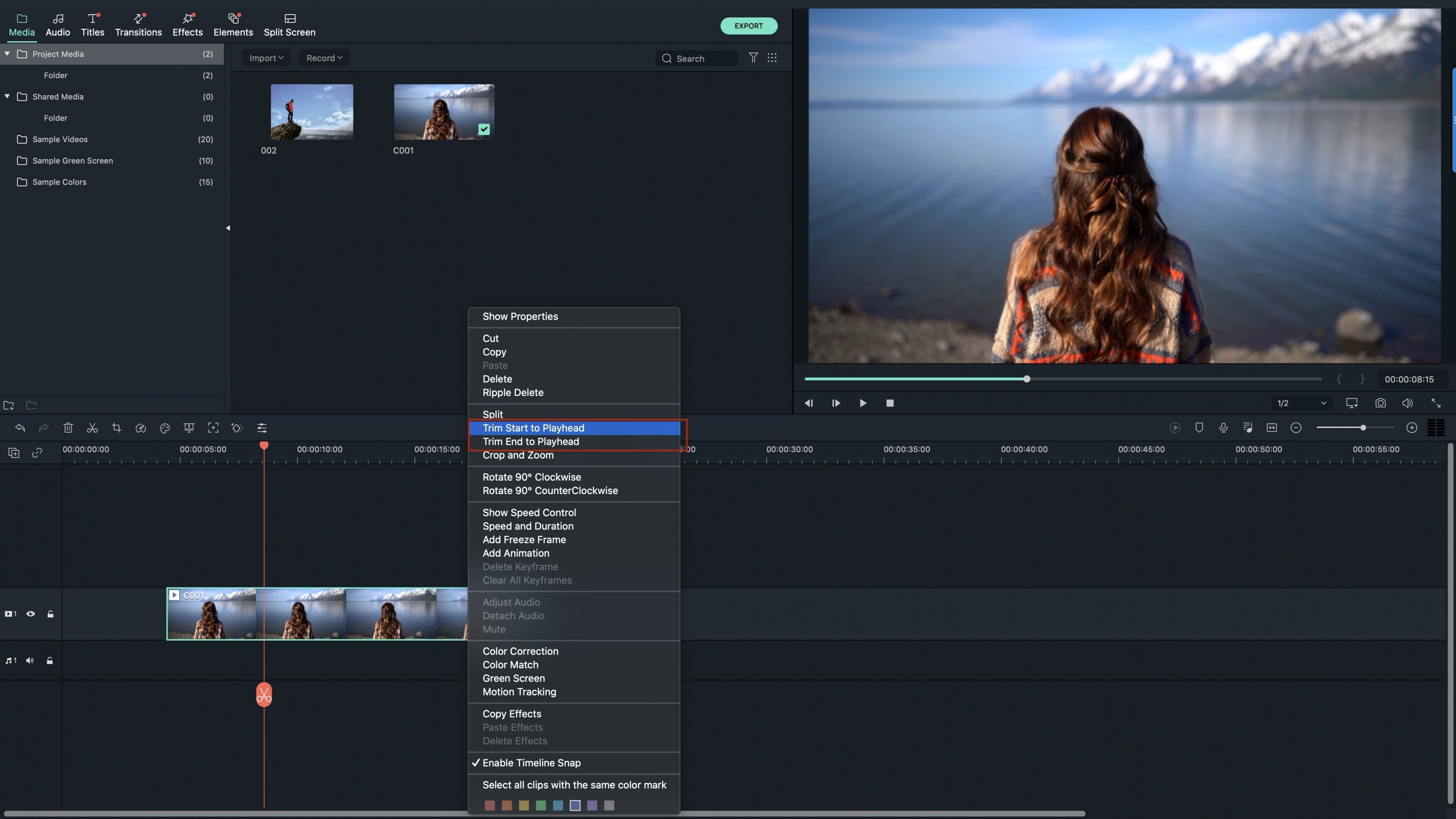 movie editing for mac free download